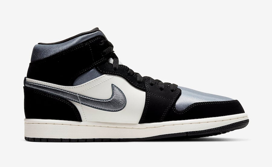 Air Jordan 1 Mid Satin 852542-011 Release Date Info