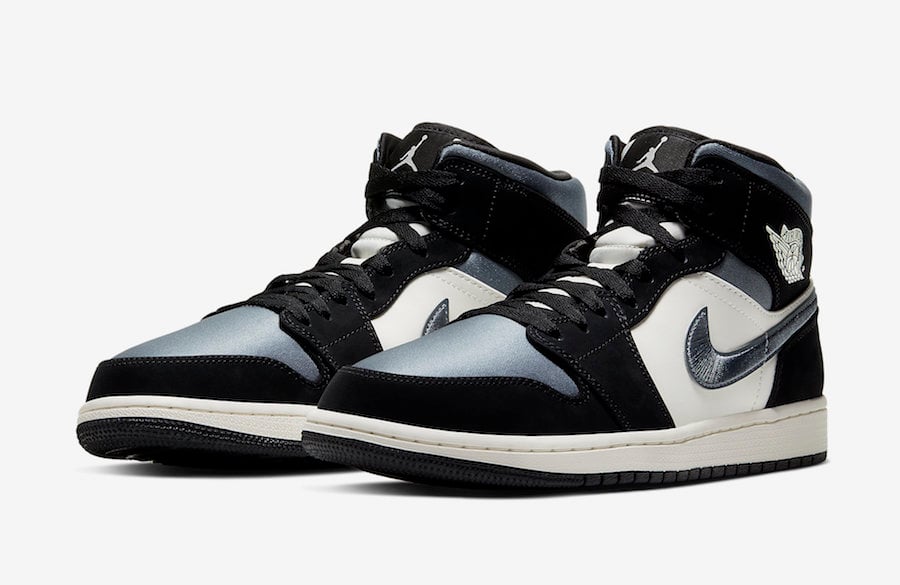 Air Jordan 1 Mid Satin 852542-011 Release Date Info