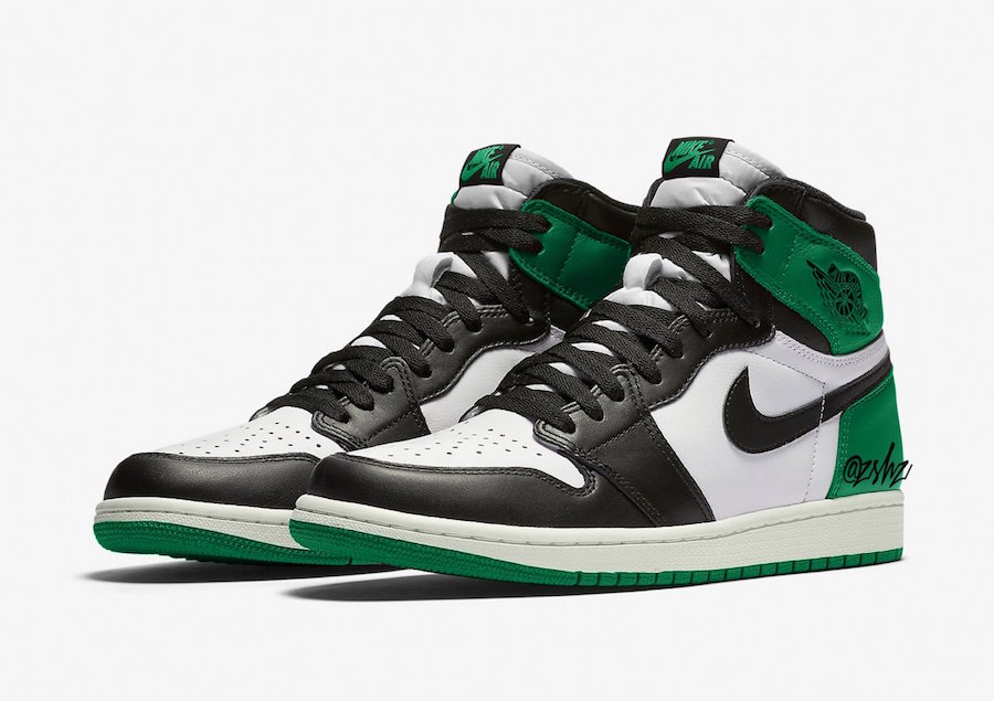 green and grey jordan 1