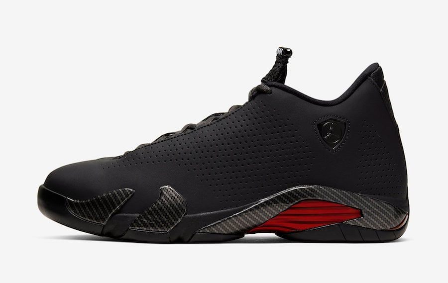 Air Jordan 14 SE Black Ferrari BQ3685-001 Release