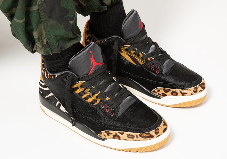 Air Jordan 3 Animal Pack CK4344-002 2019 Release