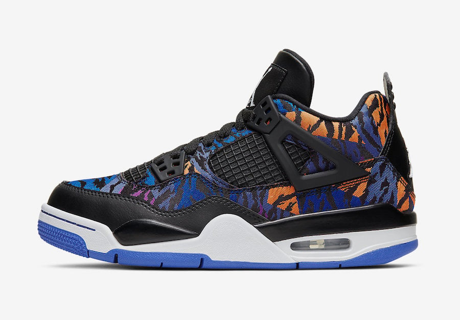 Air Jordan 4 GS Rush Violet Racer Blue BQ9043-005 Release Date