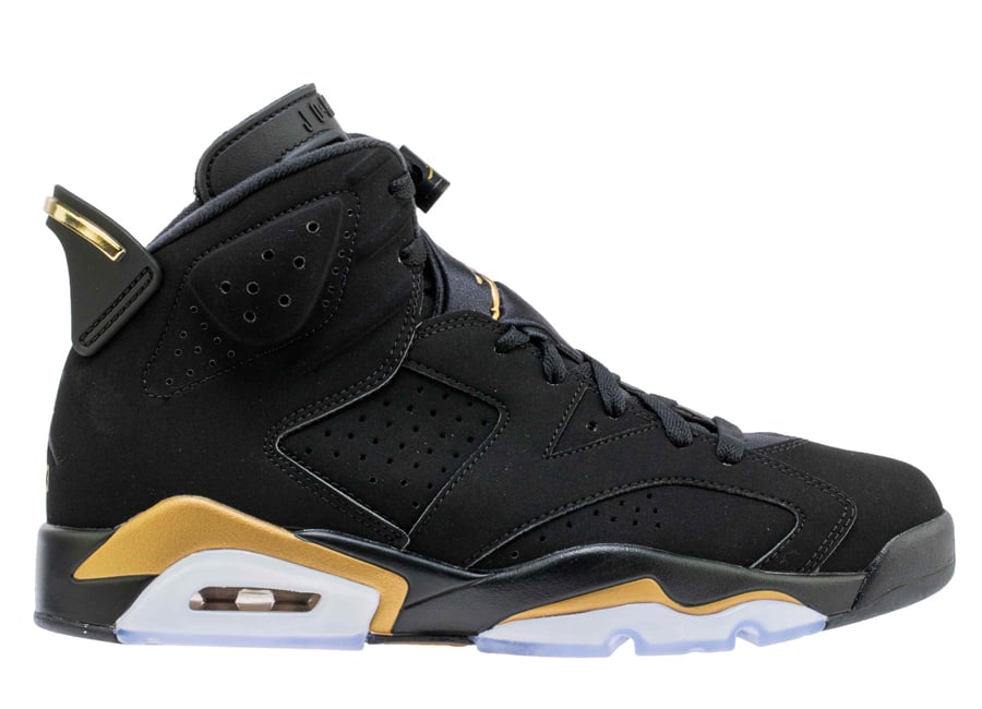 black and gold 6s jordans