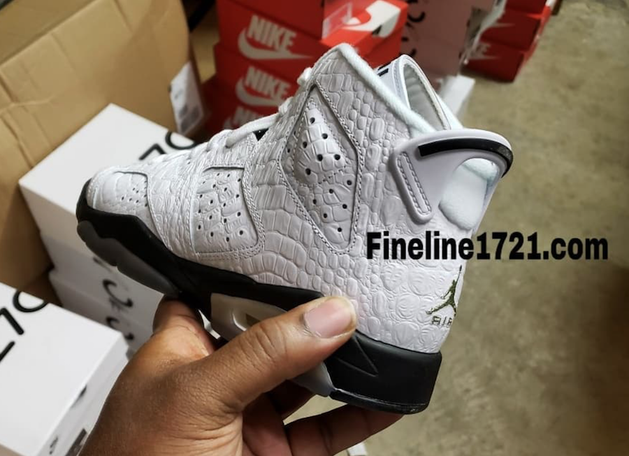 Air Jordan 6 GS Alligator 384665-110 Release Date Info