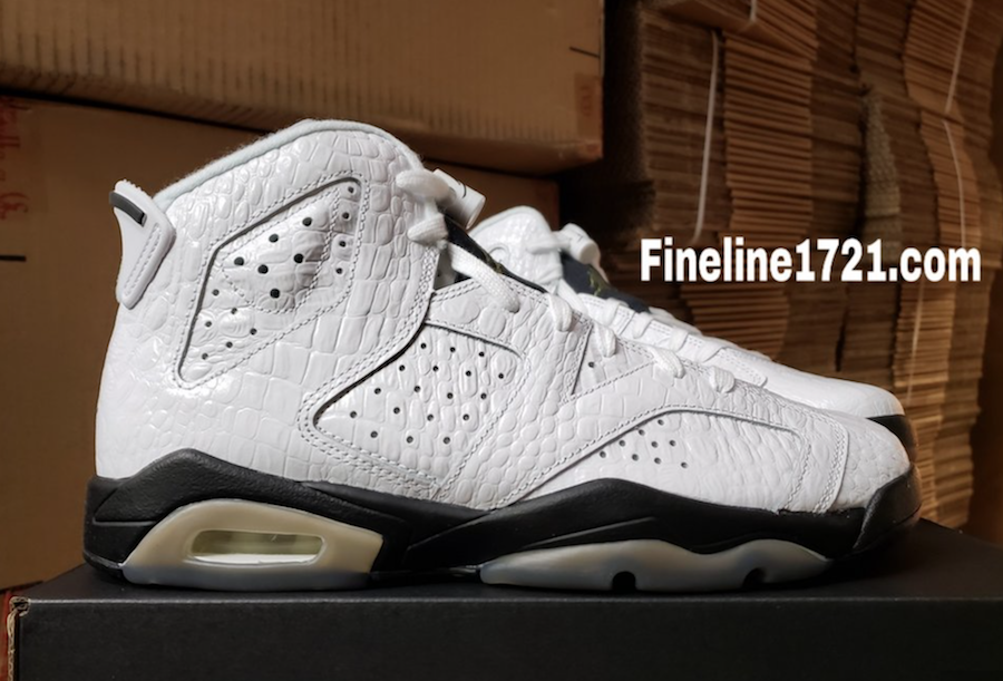 Air Jordan 6 GS Alligator 384665-100 Release Date Info