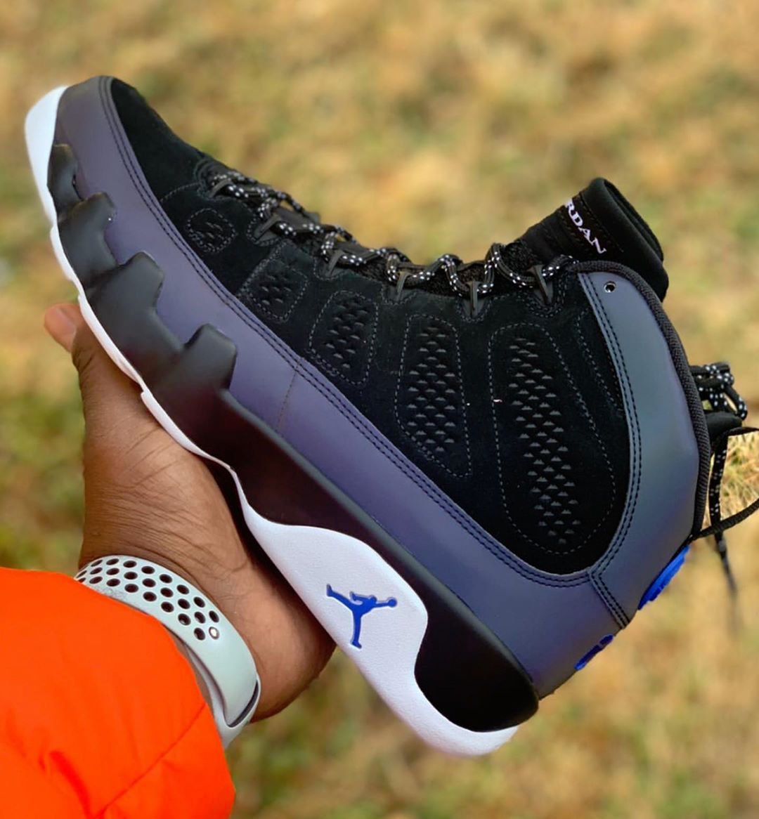 racer blue air jordan 9