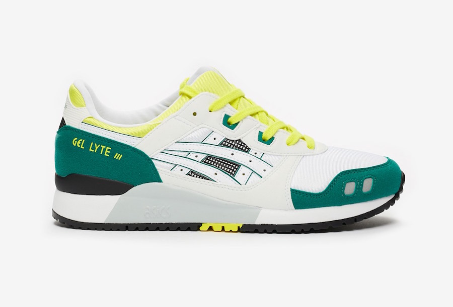 Asics Gel Lyte III OG White Yellow Green Release Date Info