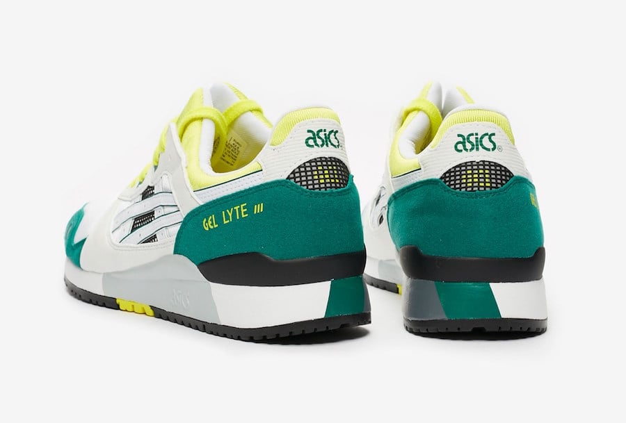 Asics Gel Lyte III OG White Yellow Green Release Date Info