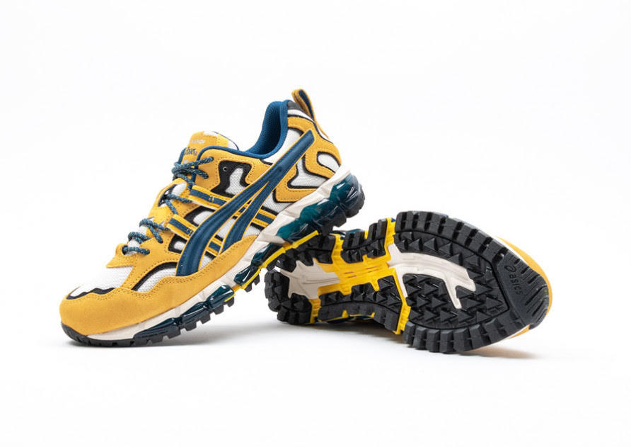 Asics Gel Nandi 360 Yellow Cream Mako Blue Release Date Info