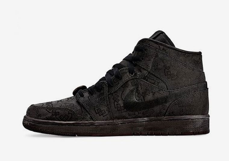 clot jordan 1 black