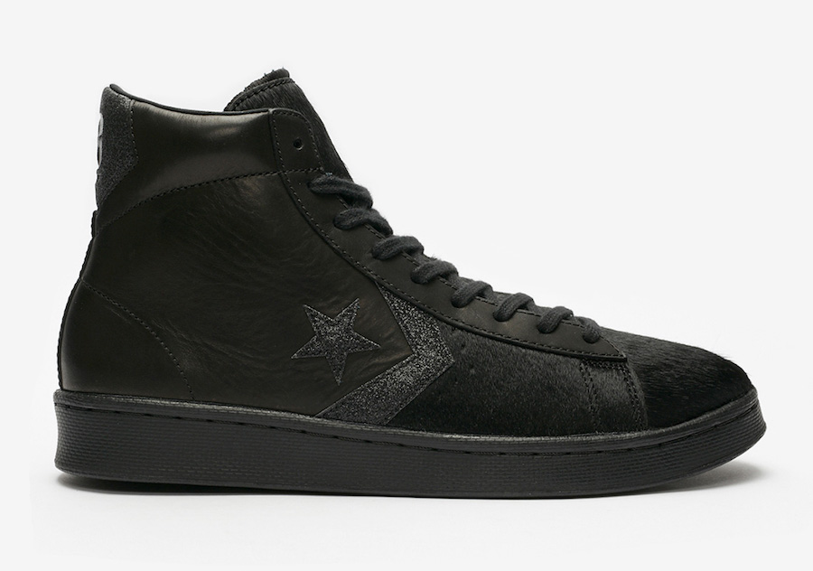 Converse Pro Leather Mid Black Pony Hair Release Date Info