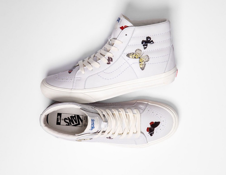 Damien Hirst Vans Vault SK8-Hi Slip-On Release Date Info