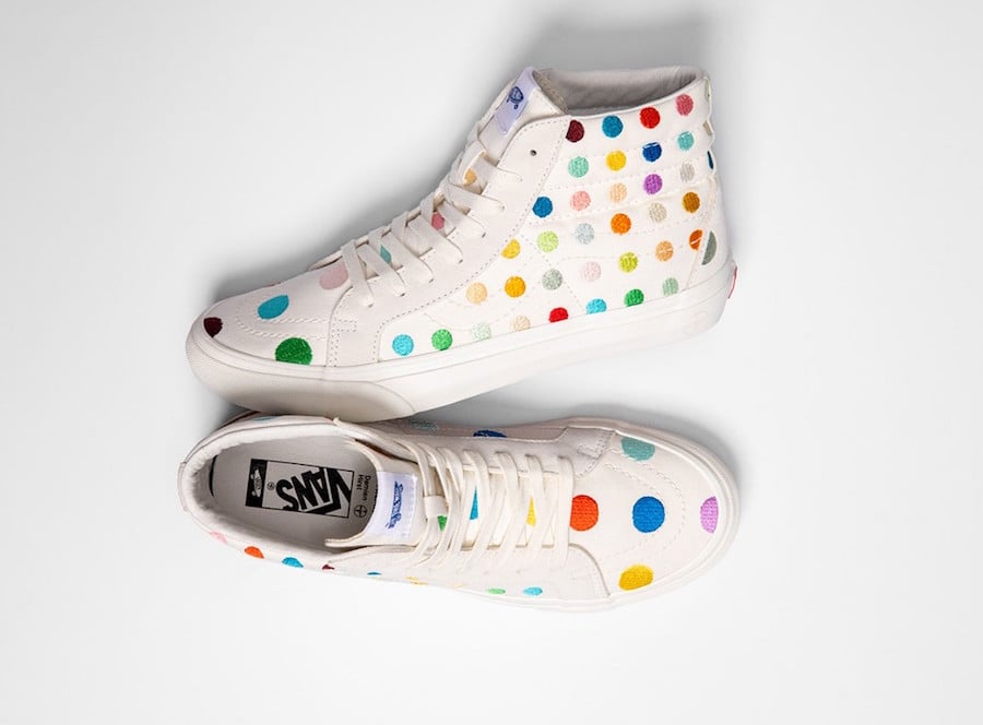 Damien Hirst Vans Vault SK8-Hi Slip-On Release Date Info