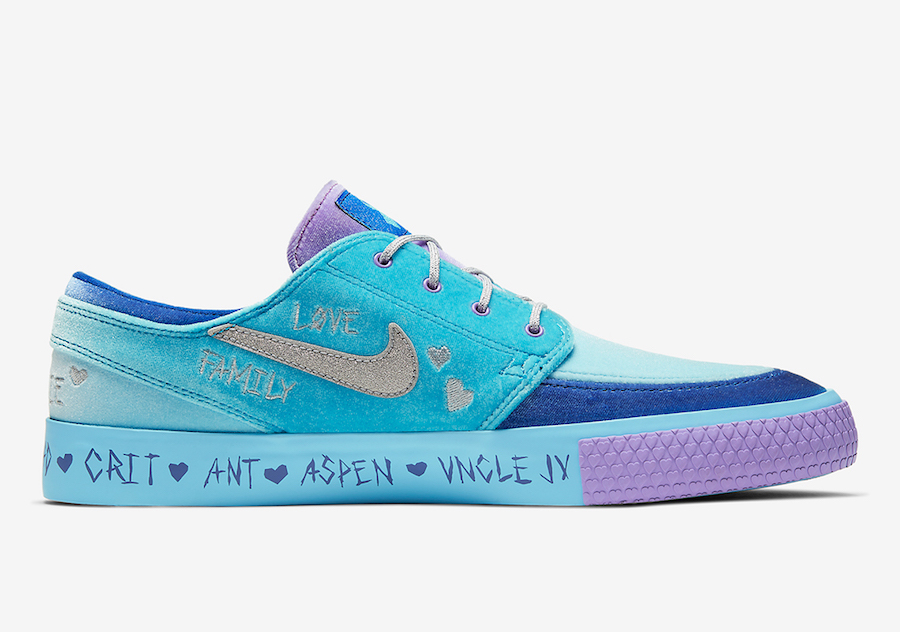 Desiree Castillo Nike SB Zoom Janoski Doernbecher CV2365-400 Release Date Info