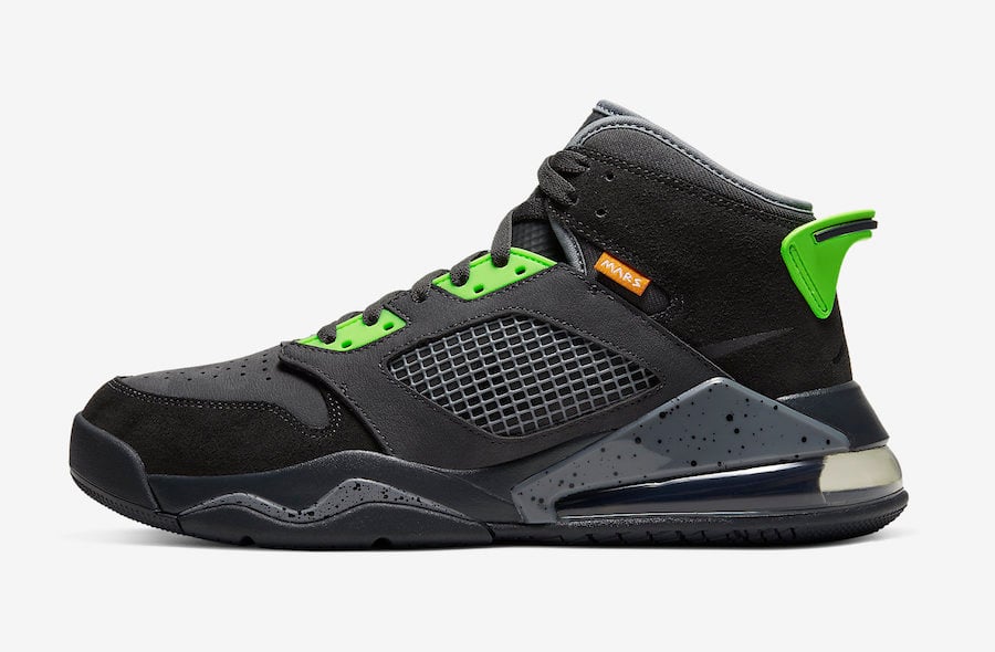 Jordan Mars 270 Anthracite Electric Green CT9132-001 Release Date Info