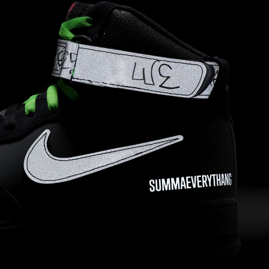 Lauren Halsey Nike Air Force 1 High CU3052-001 Release Date Info