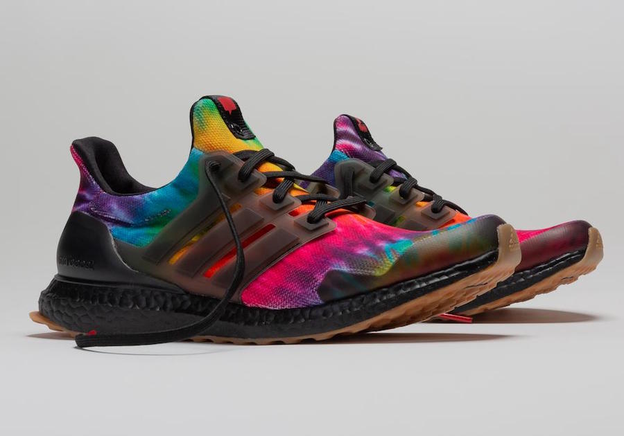 Nice Kicks adidas Ultra Boost Woodstock Black Tie-Dye FU9164 Release Date Info