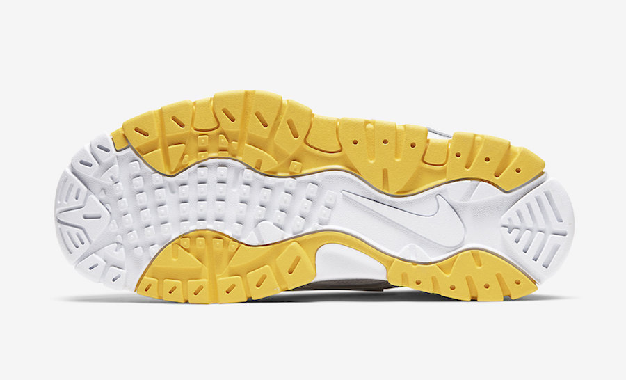 Nike Air Barrage Mid White Yellow Reflective CJ9574-100 Release Date Info