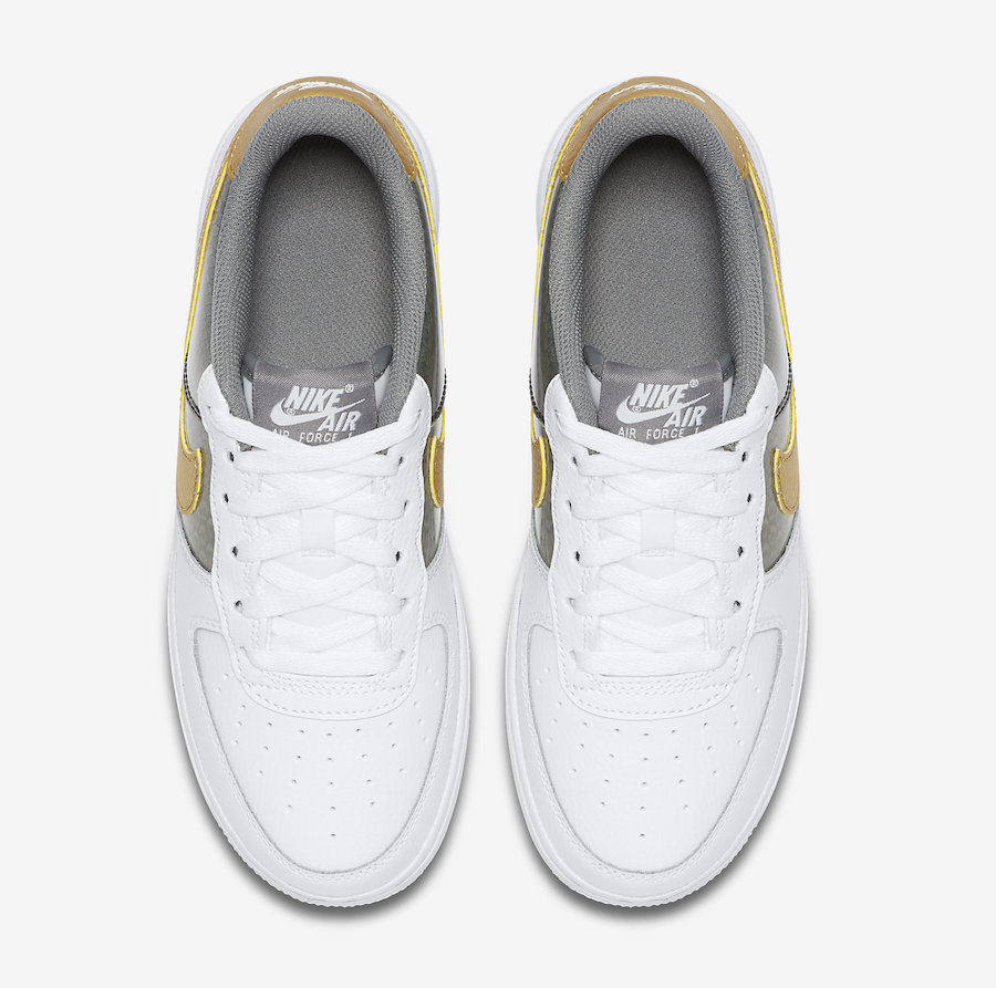 Nike Air Force 1 Dragon Grey Gold CI3910-100 Release Date Info