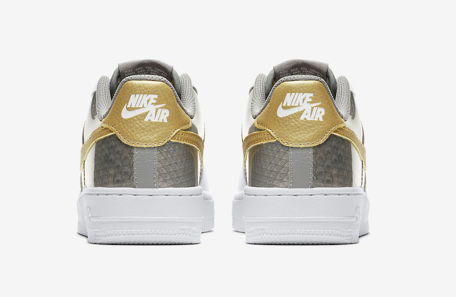 Nike Air Force 1 Dragon Grey Gold CI3910-100 Release Date Info
