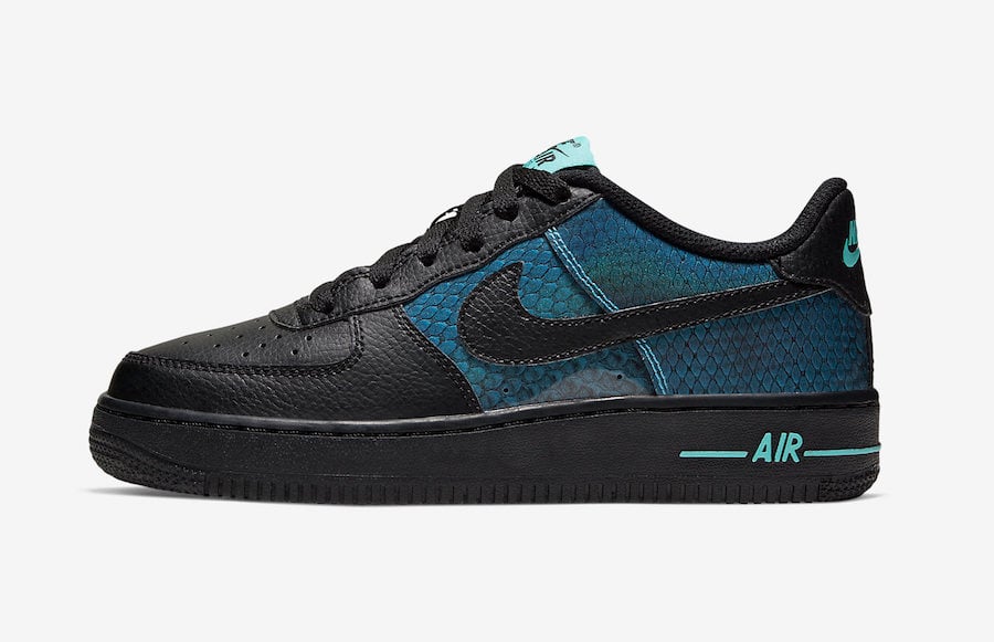 Nike Air Force 1 Dragon Scales CI3910-001 Release Date Info