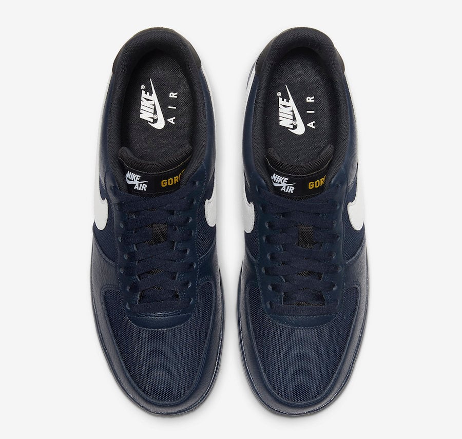 Nike Air Force 1 Gore-Tex Navy CK2630-400 Release Date Info