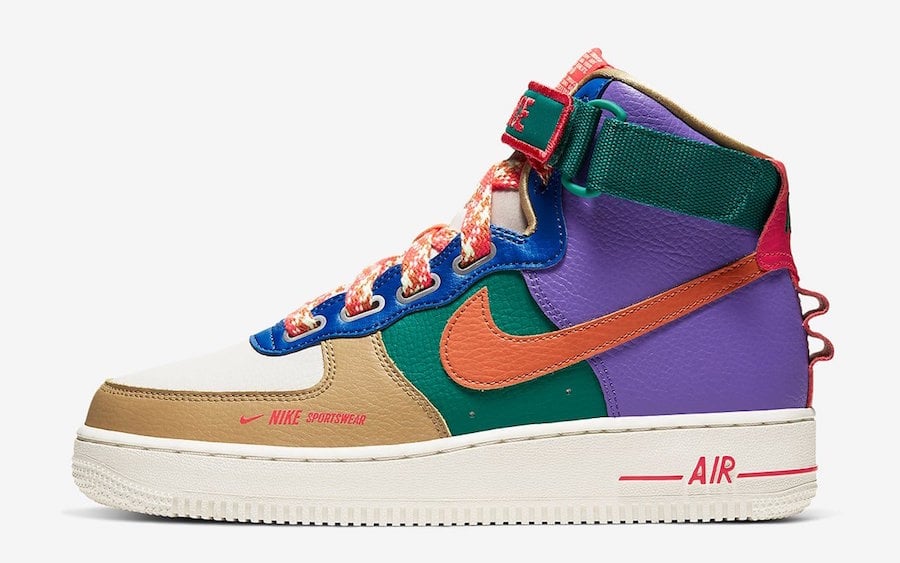 Nike Air Force 1 High Utility Force is Female CQ4810-046 Release Date Info