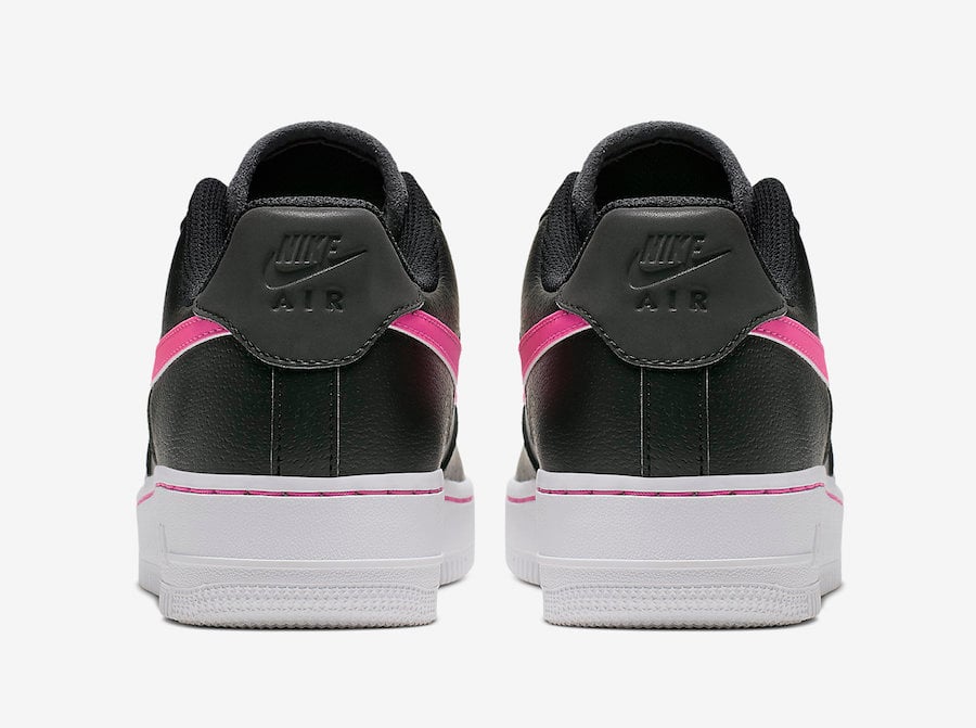 Nike Air Force 1 Low Black Grey Pink CJ9699-001 Release Date Info