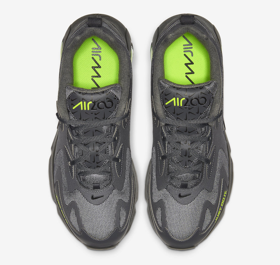 Nike Air Max 200 Dark Grey Volt CT2539-001 Release Date Info