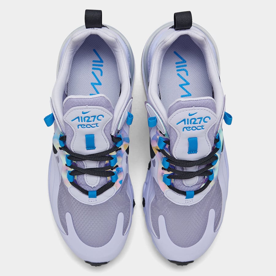 Nike Air Max 270 React Amethyst Tint CT1613-500 Release Date Info
