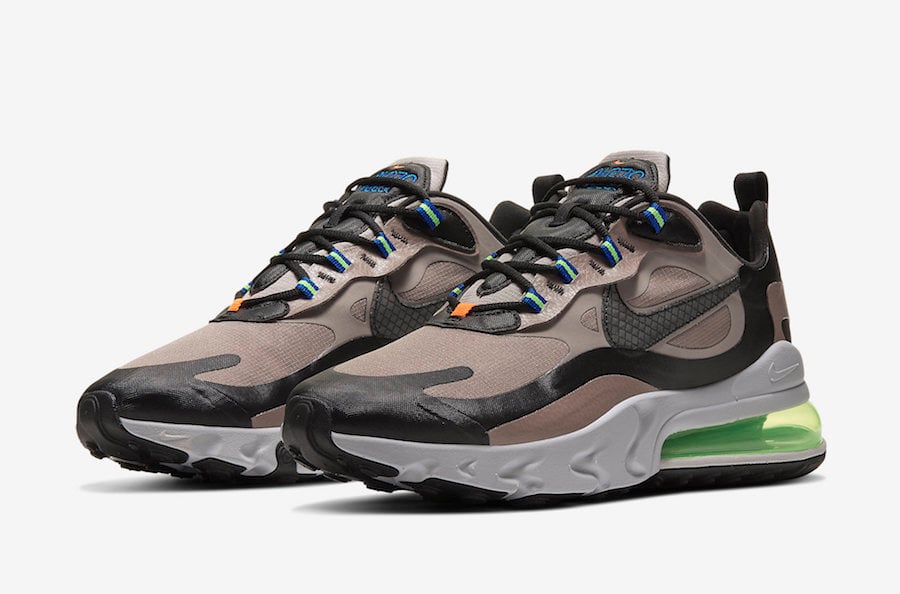 Nike Air Max 270 React Winter Releasing in Khaki