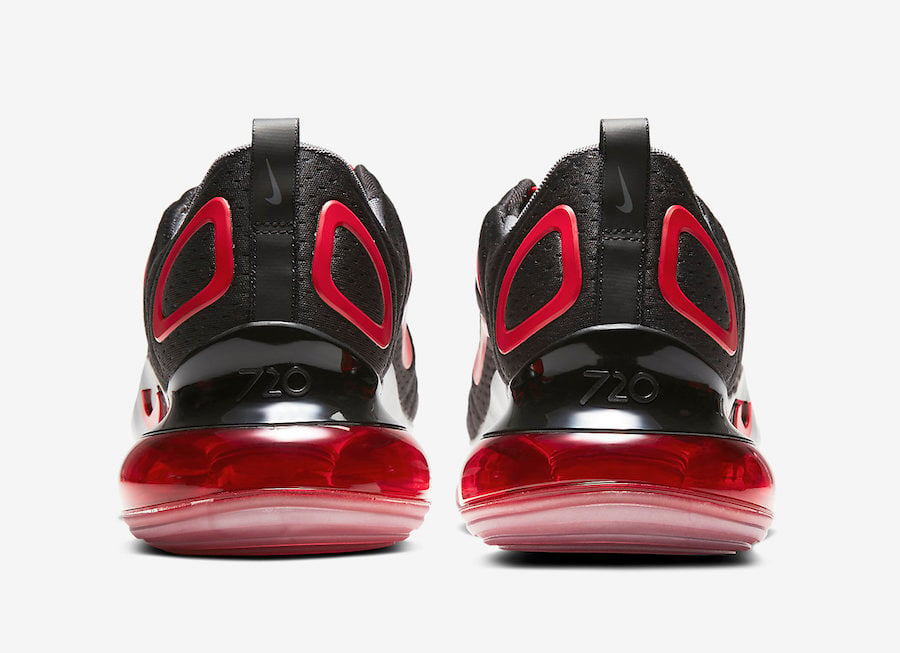 Nike Air Max 720 Black Red CN9833-001 Release Date Info