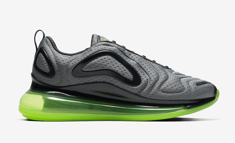 Nike Air Max 720 Grey Black Volt CN9833-002 Release Date Info