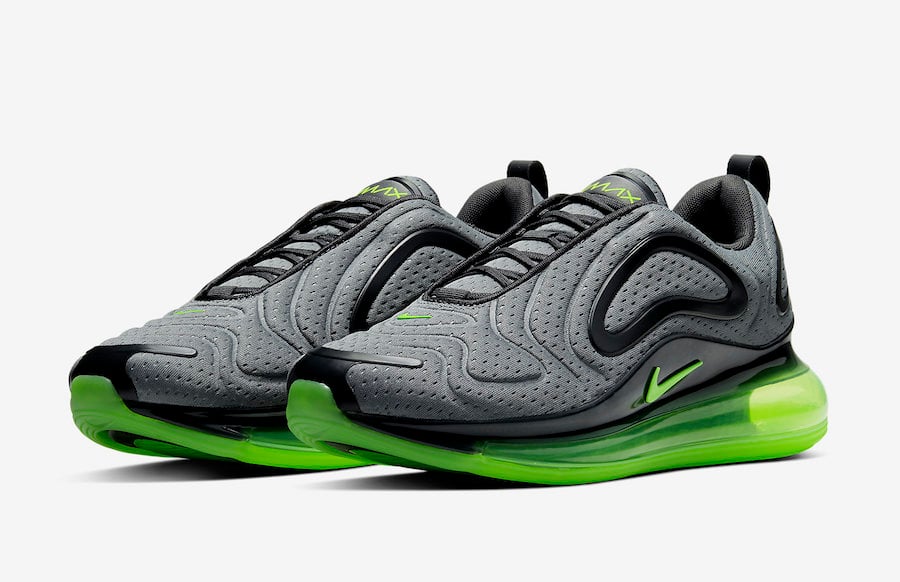 Nike Air Max 720 Releasing in Grey, Black and Volt