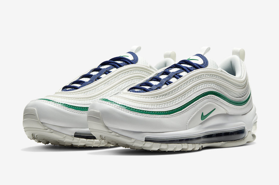 nike 97 white green