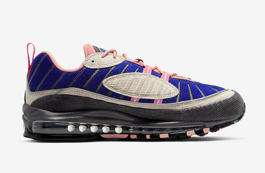 Nike Air Max 98 Corduroy CQ7513-044 Release Date Info