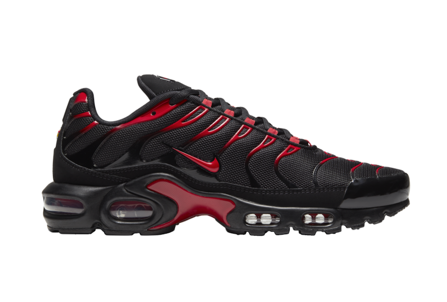 Nike Air Max Plus Available in Black and University Red