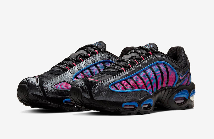 nike air max tailwind 4 women's black and pink
