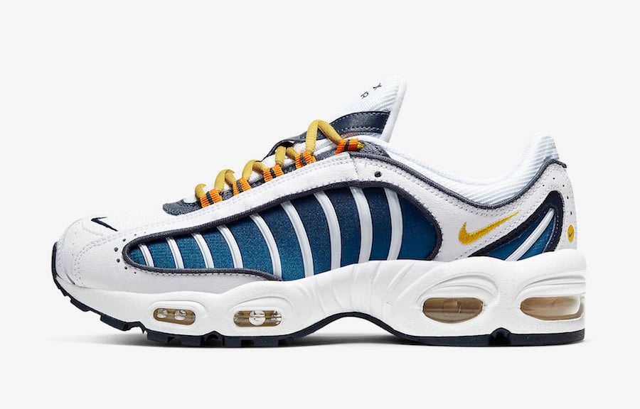 Nike Air Max Tailwind 4 Iv White Blue Yellow Ck2600 100 Release Date Info Sneakerfiles