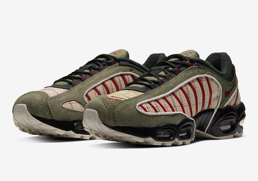 Nike Air Max Tailwind 4 Olive Burgundy CT1197-001 Release Date Info