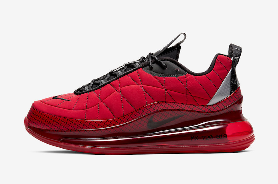 Nike Air MX 720-818 University Red CI3871-600 Release Date Info