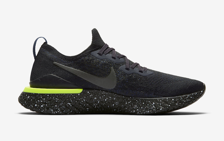 Nike Epic React Flyknit 2 Black Sequoia CI6443-001 Release Date Info