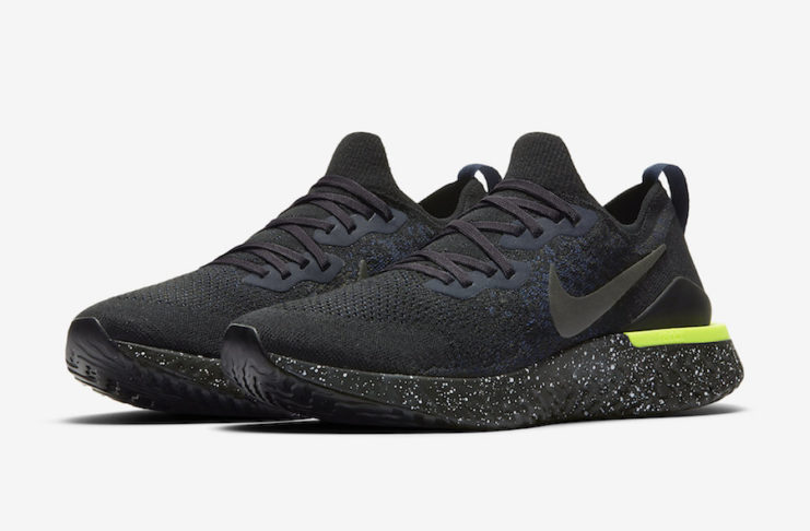 epic react flyknit 2 black
