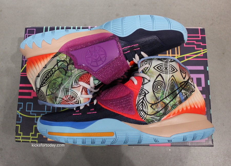 Nike Kyrie 6 Pre-Heat Heal The World CN9839-403 Release Date Info Nike Kyrie 6 Pre-Heat Heal The World CN9839-403 Release Date Info
