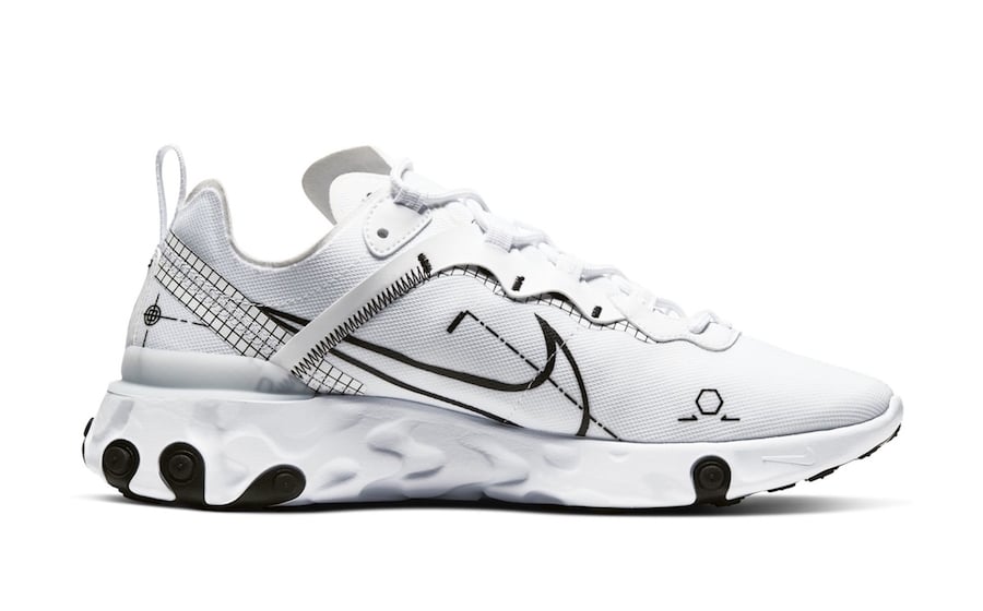 Nike React Element 55 Schematic Release Date Info