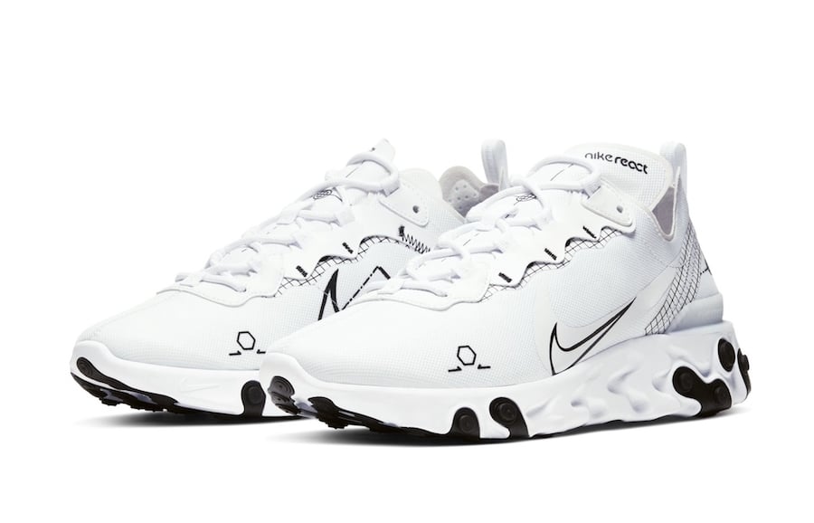 kids nike react element 55