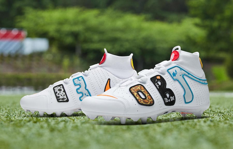 nike uptempo cleats