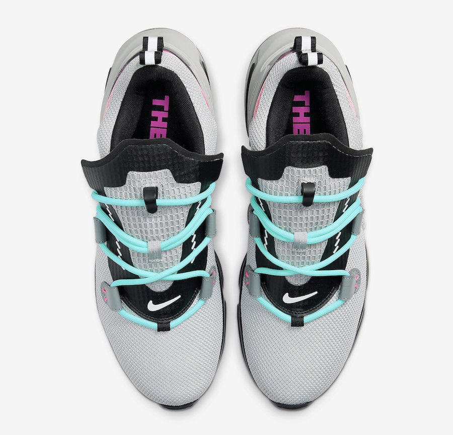 Nike Zoom Moc South Beach Grey Pink Aqua AT8695-002 Release Date Info