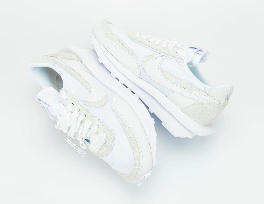 sacai Nike LDWaffle White Nylon BV0073-101 Release Date