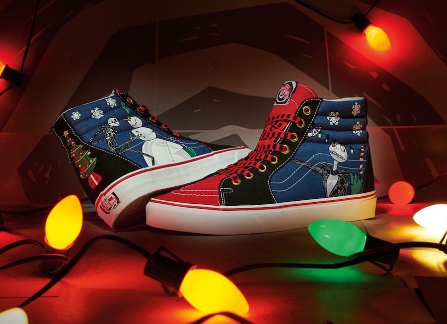 The Nightmare Before Christmas x Vans SK8-Hi ‘Christmas Town’ Releases Tomorrow